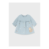 Baby Girl Blue Fleece Dress